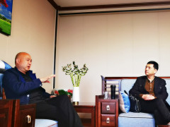 董事长会见中国一冶市场总监并就水治理领域深度合作进行交流