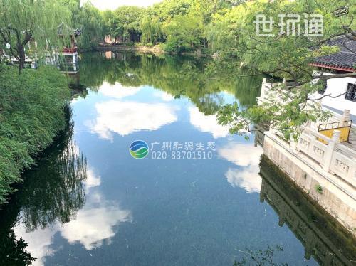 上海古华公园水生态净化工程